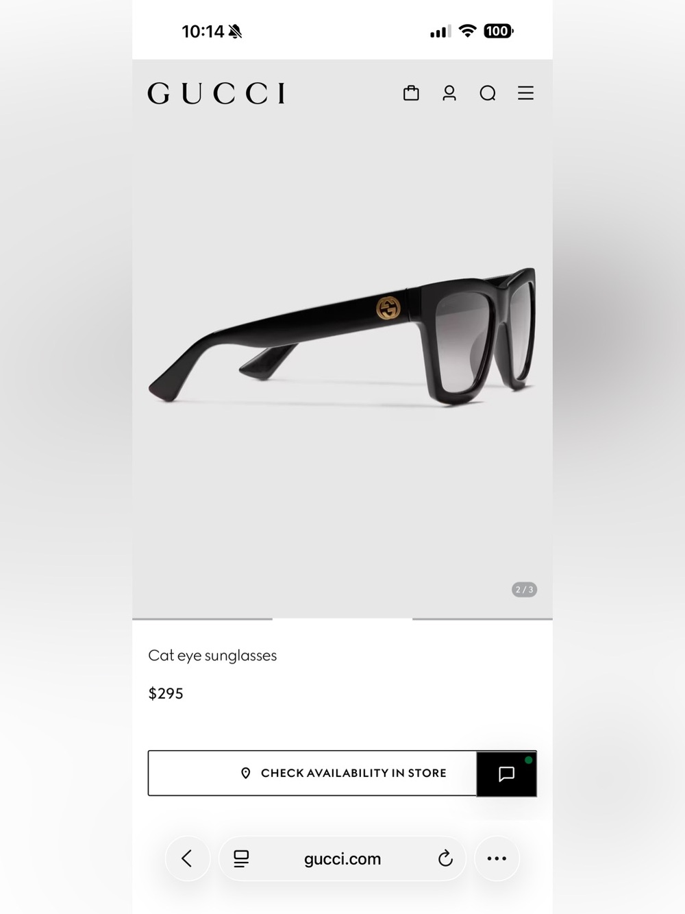 Gucci Sunglasses - Picture 14 of 14